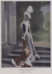 Jeanne Saulier, French actress, as Commerce